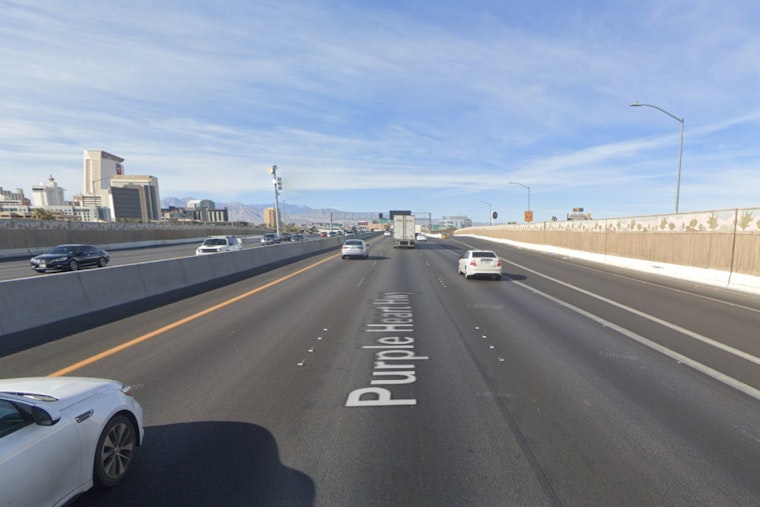 I-11 Morning Rush Torched As Car Fire Shuts Northbound Lanes Near Las Vegas Boulevard