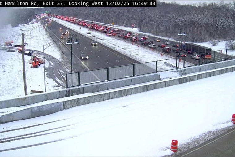 I-270 Northbound Lanes in Gahanna Reopen Following Semi Crash and Fuel Spill Cleanup