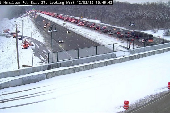 I-270 Northbound Lanes in Gahanna Reopen Following Semi Crash and Fuel Spill Cleanup