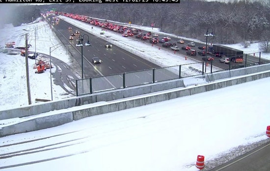 I-270 Northbound Lanes in Gahanna Reopen Following Semi Crash and Fuel Spill Cleanup
