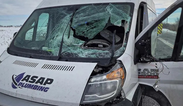 Illinois Driver Injured by Falling Ice From Semi-Truck in McHenry County