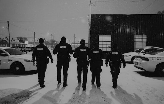 IMPD Officers Brave Bitter Indianapolis Cold to Safeguard Community