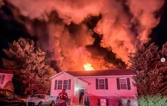 Improper Cigarette Disposal Causes Christmas Day House Fire in Westminster, Maryland