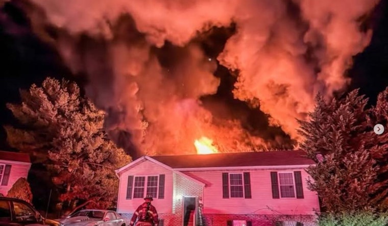 Improper Cigarette Disposal Causes Christmas Day House Fire in Westminster, Maryland