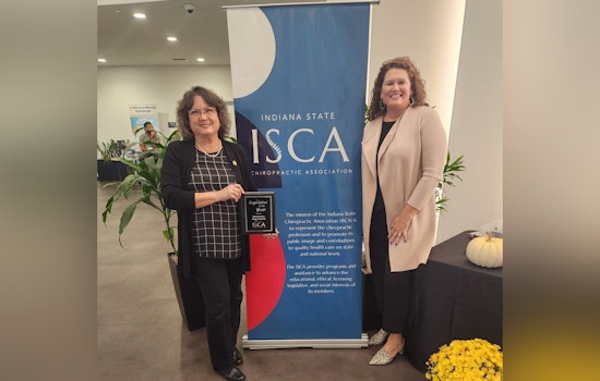 Indiana State Chiropractic Association Names Rep. Peggy Mayfield Legislator of the Year for Prior Authorization Reform Efforts