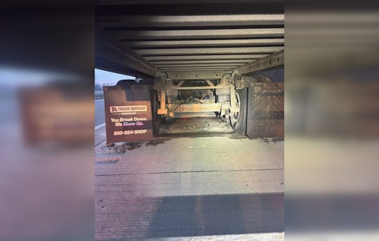 Interstate 65 Shut Down Near Columbus, Indiana Due to Semi Fire Carrying Military Ammunition
