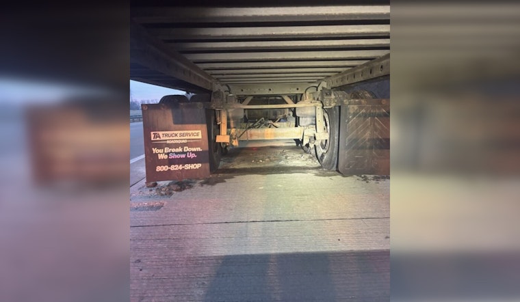 Interstate 65 Shut Down Near Columbus, Indiana Due to Semi Fire Carrying Military Ammunition