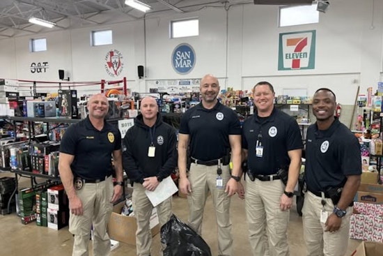 Irving Police and Fire Departments Spread Festive Joy to Hundreds of Families with "Blue Christmas" Initiative