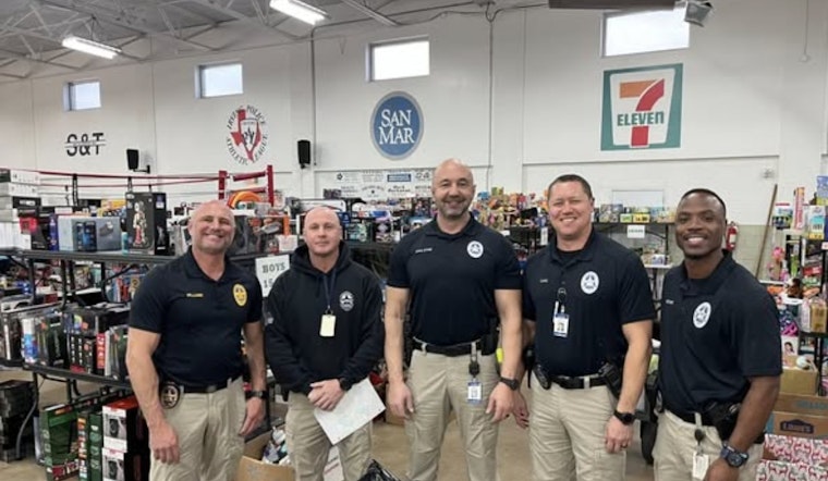 Irving Police and Fire Departments Spread Festive Joy to Hundreds of Families with "Blue Christmas" Initiative