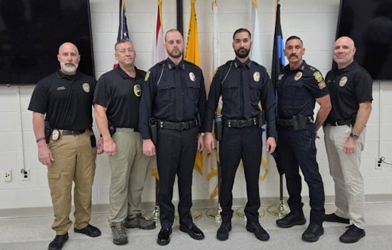 Jacksonville Beach PD Swears In New Officers and Civilian Personnel, Bolstering Community Ties