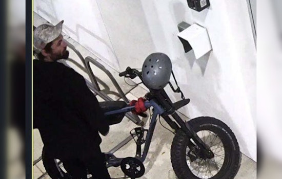 Jacksonville Beach Police Seeking Public's Aid to Identify Suspect in $2,800 Electric Bike Theft