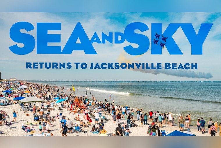 Jacksonville Beach to Host Sea & Sky Air Show in 2027 Featuring the U.S. Navy Blue Angels