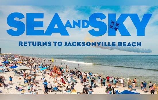 Jacksonville Beach to Host Sea & Sky Air Show in 2027 Featuring the U.S. Navy Blue Angels