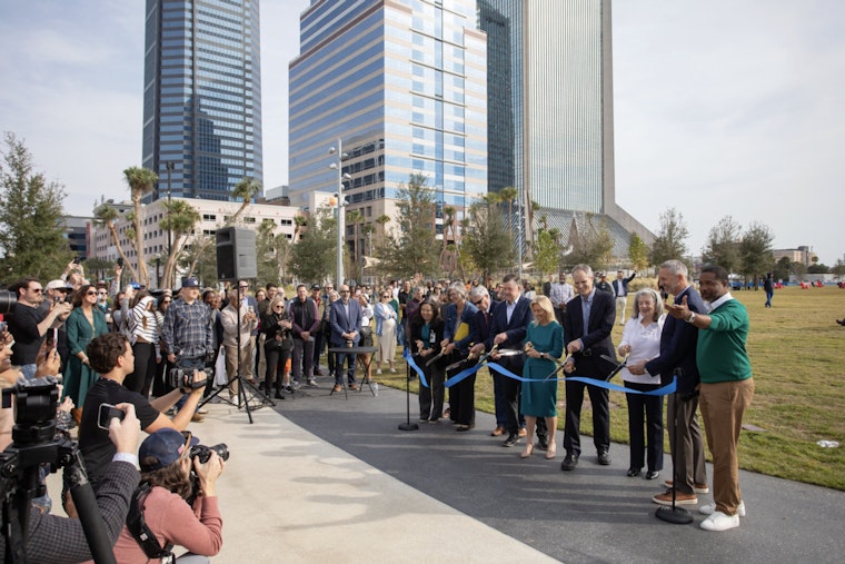Jacksonville Celebrates Grand Opening of Riverfront Plaza, Embarks on Phase 2 of Downtown Revitalization Effort