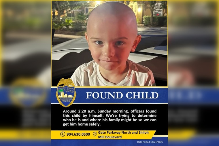 Jacksonville Community and Sheriff's Office Swiftly Reunite Lost Child with Family