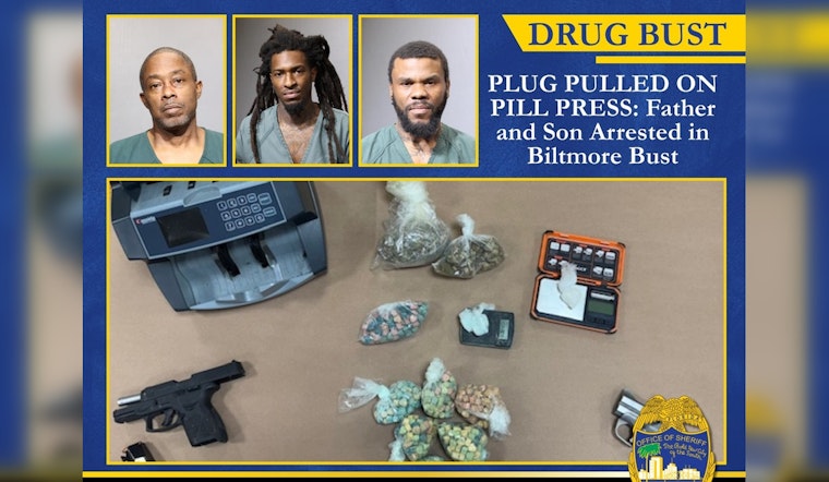 Jacksonville Father-Son Duo Arrested for Running Illegal Pill Press Operation