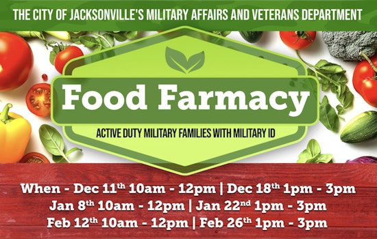 Jacksonville Ramps Up Food Support for Military Families with Increased Food Farmacy Events