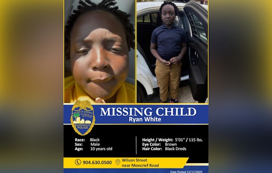 Jacksonville Rejoices as Missing 10-Year-Old Boy Found Safe by Sheriff's Office