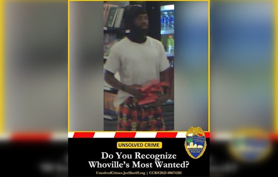 Jacksonville Sheriff Seeks Public Help to Identify Suspect in Grinch Pajamas Accused of Trading Card Theft