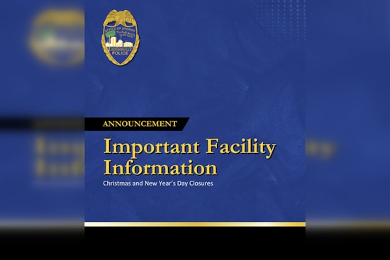 Jacksonville Sheriff's Office Holiday Closures Scheduled with Essential Services Remaining Active