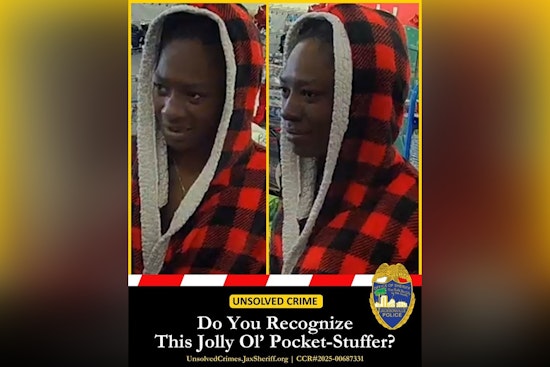 Jacksonville Sheriff's Office Humorously Seeks "Jolly Ol' Pocket-Stuffer" Suspected of Festive Shoplifting Spree