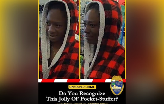 Jacksonville Sheriff's Office Humorously Seeks "Jolly Ol' Pocket-Stuffer" Suspected of Festive Shoplifting Spree