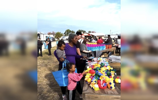 Jacksonville Sheriff's Office Partners with Ramona Flea Market to Aid Community in Need