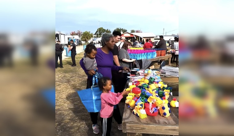 Jacksonville Sheriff's Office Partners with Ramona Flea Market to Aid Community in Need