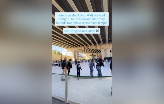 Jacksonville's Friendship Fountain Music Series Moves to Artist Walk Ice Rink for Festive Winter Evenings