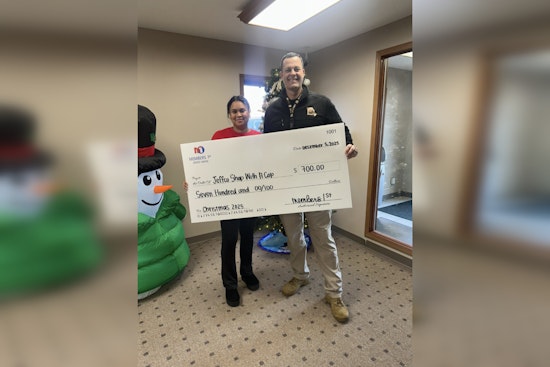 Jefferson County's "Shop With A Cop" Program Receives Generous Donation from Members 1st Credit Union
