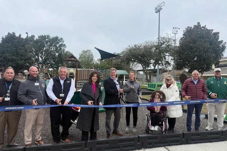 Jefferson Parish Celebrates Inclusion with Newly Renovated Playground in Lakeshore