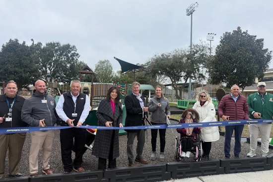 Jefferson Parish Celebrates Inclusion with Newly Renovated Playground in Lakeshore