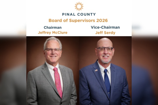Jeffrey McClure Elected as Chairman for a Second Term at Board of Supervisors Meeting