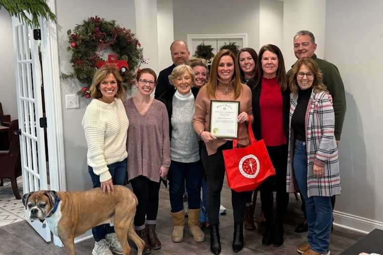 Johnson County's Abby Shuck Celebrated with Hardworking Hoosier Award for Community Service in Franklin