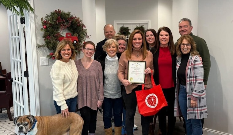 Johnson County's Abby Shuck Celebrated with Hardworking Hoosier Award for Community Service in Franklin