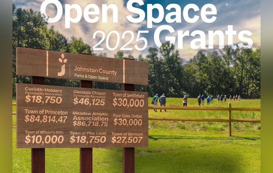 Johnston County Awards $352K in Grants for Community Space Enhancements