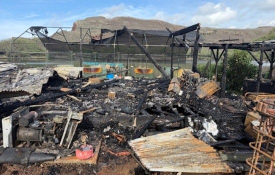 Kaua‘i Firefighters Overcome Limited Water Supply to Quell Aquaculture Facility Blaze in Kalāheo