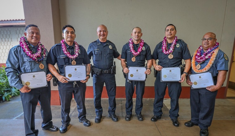 Kaua‘i Police Department Honors Exceptional Officers and Public Safety Workers for their Dedication to Community Safety