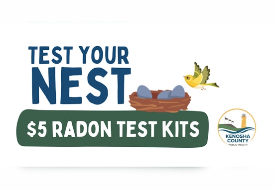 Kenosha County Public Health Offers $5 Radon Test Kits with Food Donation During Radon Action Month