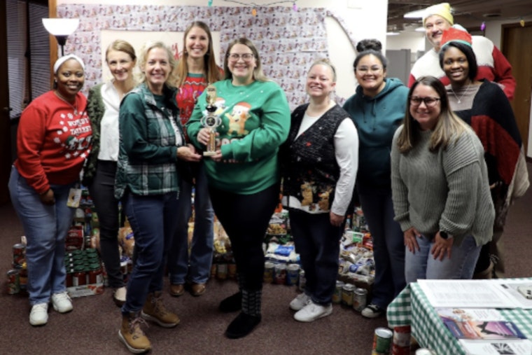 Kenosha DCFS Exceeds Goals, Feeds 115 Families in Annual Holiday Food Drive