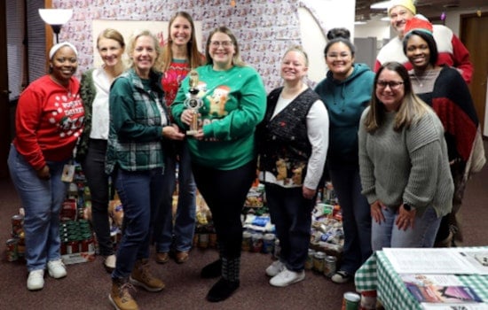 Kenosha DCFS Exceeds Goals, Feeds 115 Families in Annual Holiday Food Drive