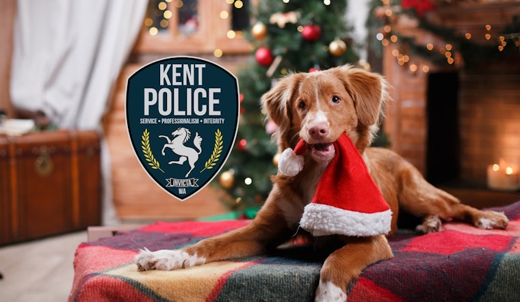 Kent Police Department Shares Vital Tips to Keep Pets Safe During the Holidays