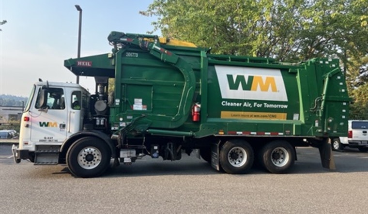Kirkland Announces New Year's Solid Waste Collection Schedule Changes