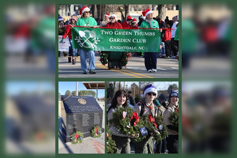 Knightdale Honors Veterans with Wreaths Across America Tradition