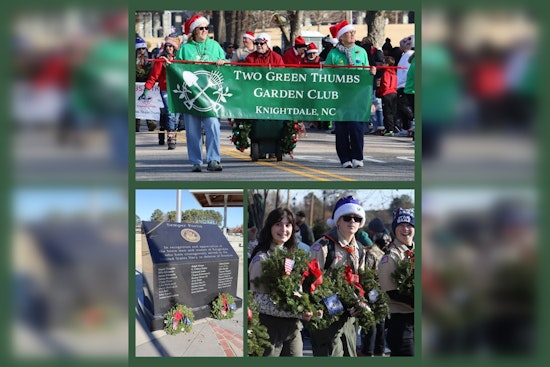 Knightdale Honors Veterans with Wreaths Across America Tradition