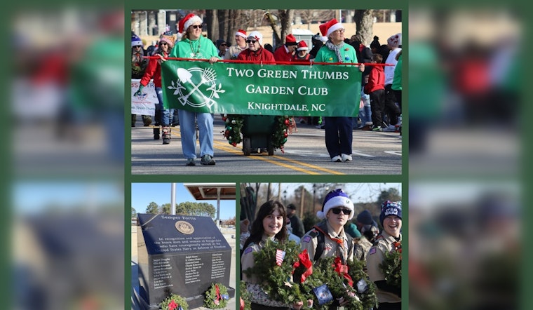 Knightdale Honors Veterans with Wreaths Across America Tradition
