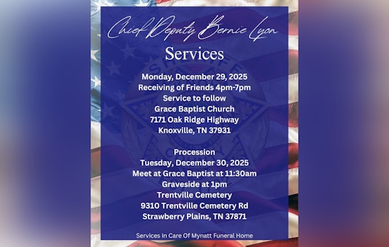 Knox County Invites Public to Memorial Services for Beloved Chief Deputy Bernie Lyon