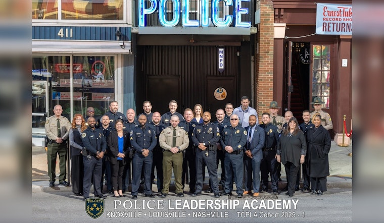 Knoxville, Nashville, and Louisville Unite for Inaugural Tri-City Police Leadership Academy Graduation
