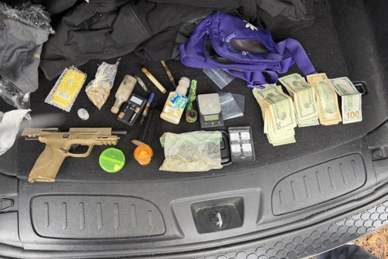 Knoxville Traffic Stop Unveils Illegal Firearms and Drugs; Convicted Felon Arrested