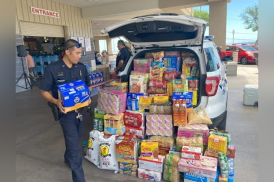 Kona Community Policing Teams Up with Local Organizations for "Fill a Police Cruiser" Food Drive on December 12